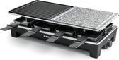 Bol.com Rommelsbacher rcs 1350 raclette 8 persoon/personen 1350 w zwart roestvrijstaal aanbieding