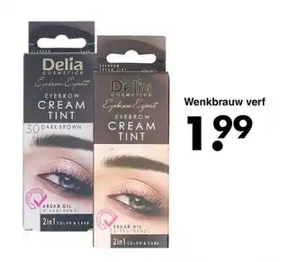 Wibra Wenkbrauw verf aanbieding