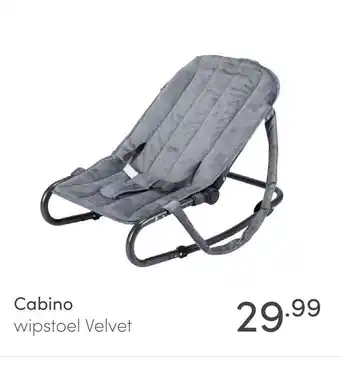 Baby & Tiener Cabino wipstoel Velvet aanbieding