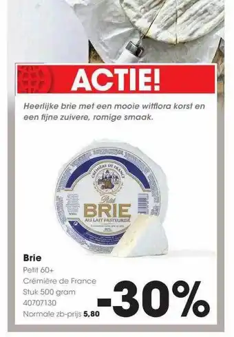 HANOS Brie petit 60+ crémière de france aanbieding