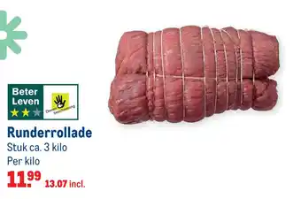 Makro Runderrollade aanbieding