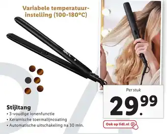 Lidl Stijltang per stuk aanbieding