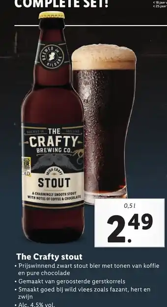 Lidl The crafty stout aanbieding