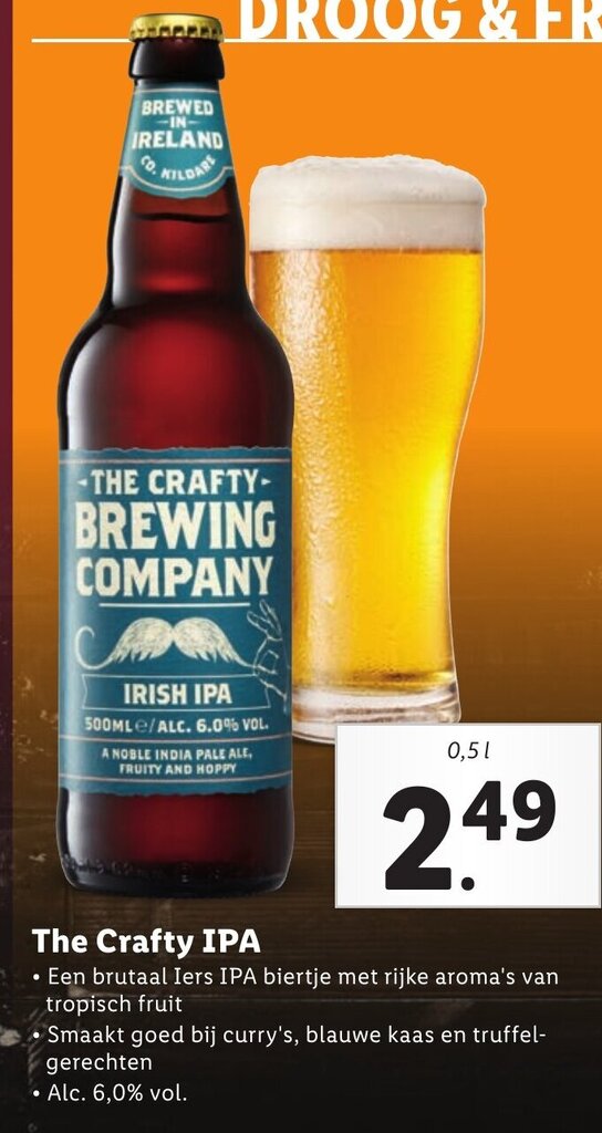 The crafty IPA aanbieding bij Lidl