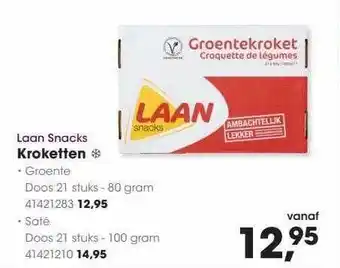 HANOS Laan snacks kroketten aanbieding