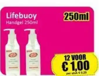 Datum Voordeelshop Lifebuoy handgel 250ml aanbieding