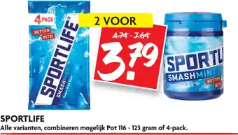 Dekamarkt Sportlife aanbieding