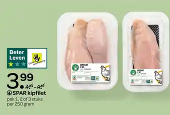 Spar Spar kipfilet aanbieding