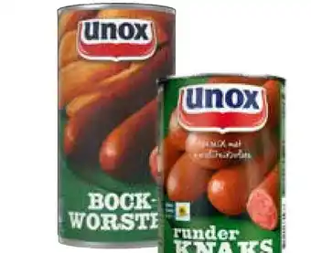 Spar Unox knaks aanbieding