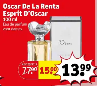 Kruidvat Oscar de la renta esprit D'oscar 100ml aanbieding