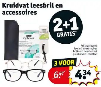 Kruidvat Kruidvat leesbril en accessoires 3 voor aanbieding