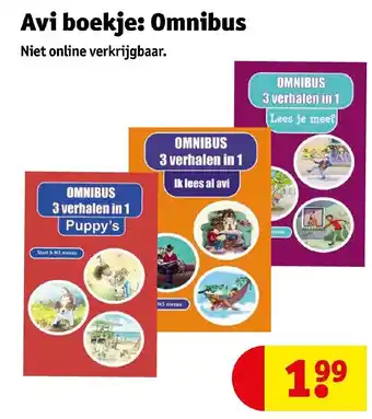 Kruidvat Avi boekje: omnibus aanbieding