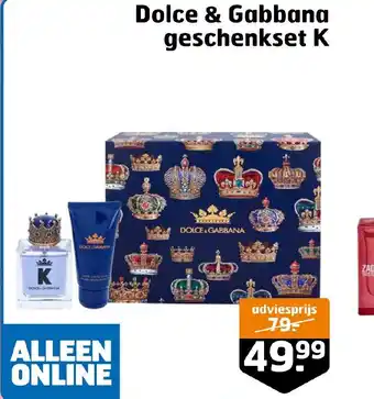 Trekpleister Dolce & gabbana geschenkset K aanbieding