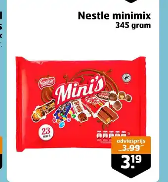 Trekpleister Nestle minimix 345 gram aanbieding