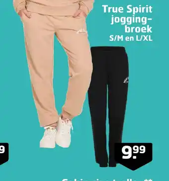 Trekpleister True Spirit jogging-broek S/M en L/XL aanbieding