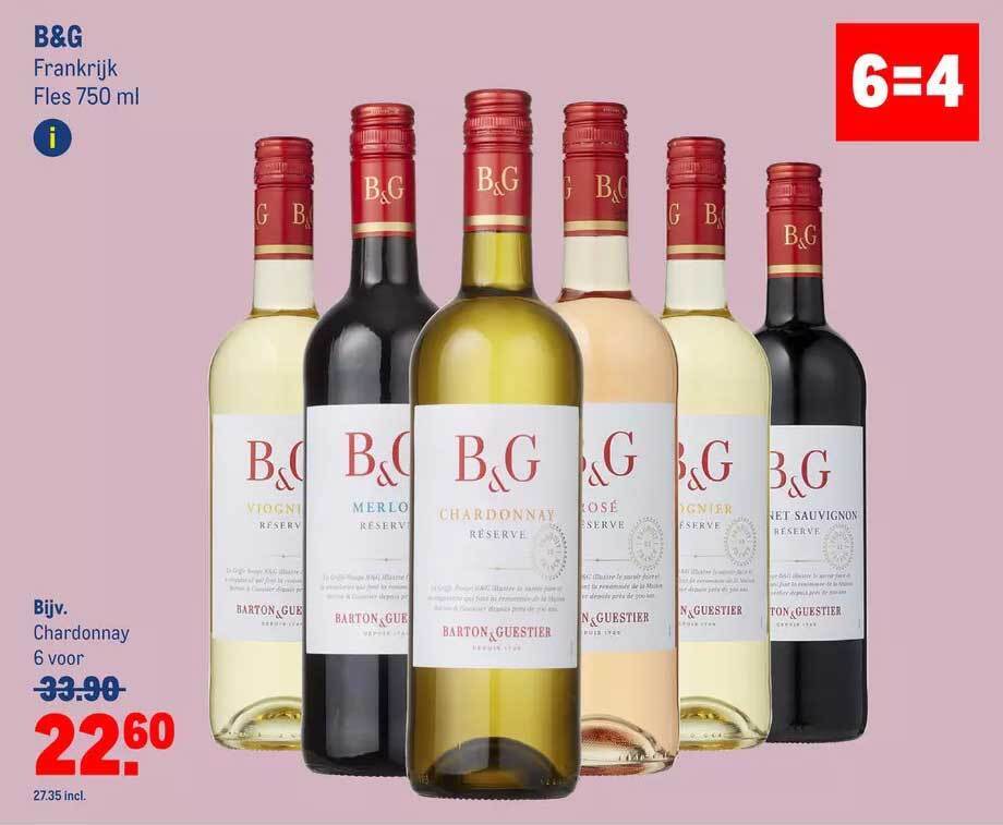 B&g wijn aanbieding bij Makro