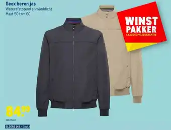 Makro Geox heren jas aanbieding