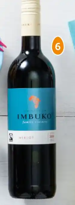 Coop Imbuko merlot aanbieding