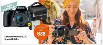 Kamera Express Canon Powershot SX70 Special Edition aanbieding