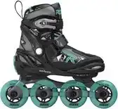 Bol.com Roces moody tif - zwart/aqua - 30-35 aanbieding