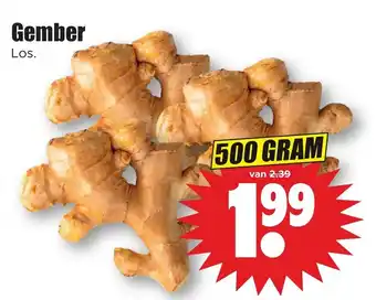 Dirk Gember 500 gram aanbieding