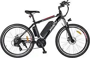 Amazon Myatu 26" elektrische fiets, uitneembare 450wh lithium batterij, 250w motor, actieradius tot 80 km, shimano 21 versnellingen, aanbieding