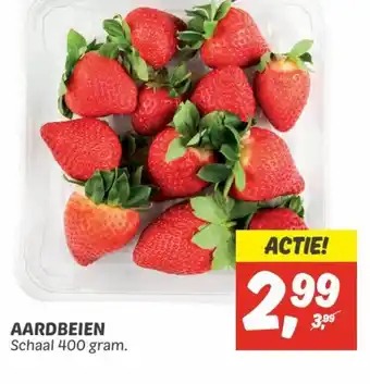 Dekamarkt Aardbeien 400 gram aanbieding