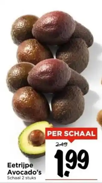 Vomar Voordeelmarkt Eetrijpe Avocado's aanbieding