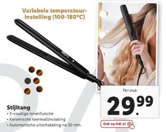Lidl Stijltang aanbieding