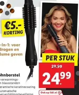 Lidl Föhnborstel aanbieding