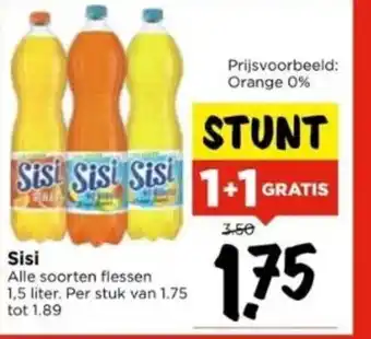 Vomar Voordeelmarkt Sisi 1+1 gratis aanbieding