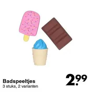 Wibra Badspeeltjes aanbieding