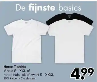 Wibra Heren t-shirts aanbieding