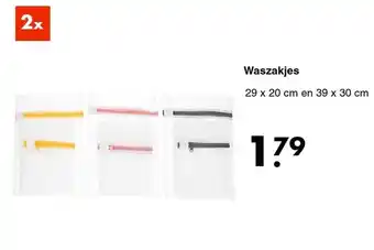 Wibra Waszakjes aanbieding