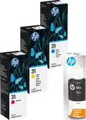 Coolblue Hp 32xl + hp31 inktflesjes combo pack aanbieding