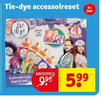 Kruidvat Tie-dye accessoireset aanbieding