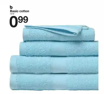 Zeeman Basic cotton aanbieding