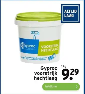 GAMMA Gyproc voorstrijk hechtlaag 1kg aanbieding