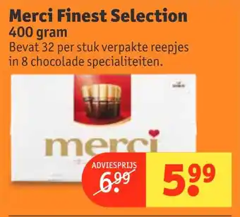 Kruidvat Merci Finest Selection 400g aanbieding