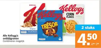 Albert Heijn Alle Kellogg's ontbijtgranen aanbieding