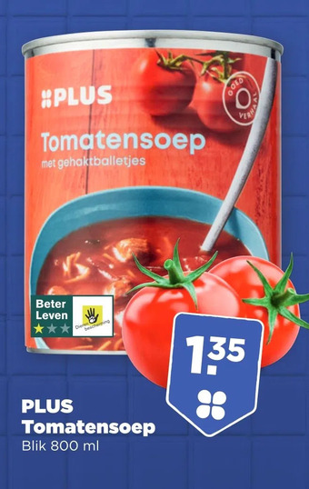 PLUS Plus tomatensoep aanbieding