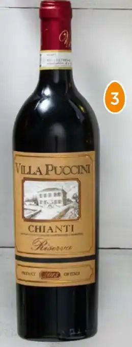 Coop Villa Puccini chianti gran reserva aanbieding