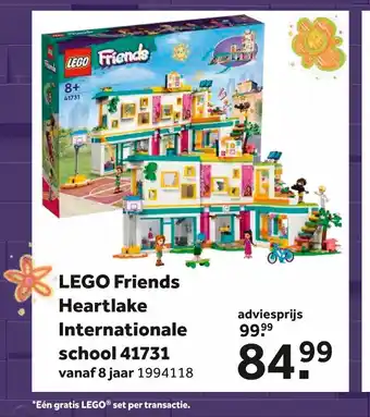 LEGO Friends Heartlake Internationale school 41731 vanaf 8 jaar 1994118 aanbieding