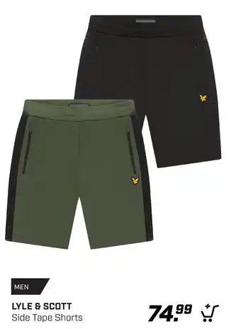 Daka Sport Lyle & scott side tape shorts aanbieding