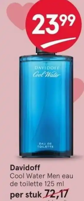 Etos Davidoff cool water men 125 ml aanbieding