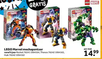 Intertoys Lego marvel mechapantser aanbieding