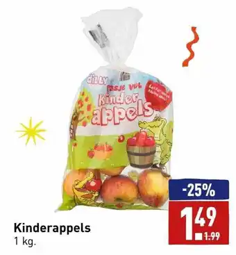 ALDI Kinderappels aanbieding