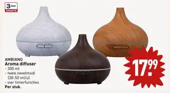 ALDI Ambiano aroma diffuser aanbieding