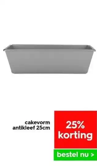 HEMA Cakevorm antikleef 25cm aanbieding