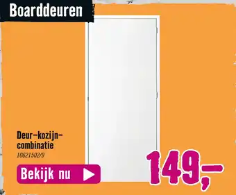 Hornbach Deur-kozijn- combinatie aanbieding